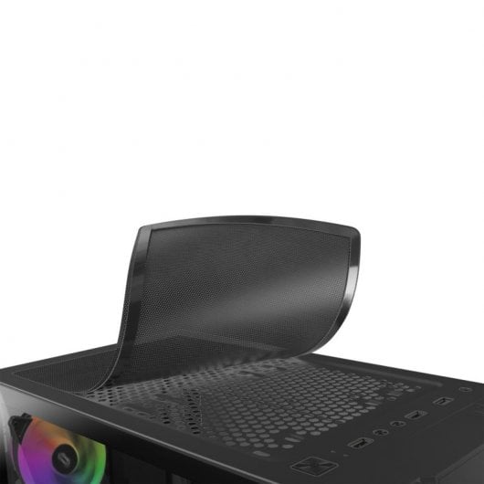 Mars Gaming MC8 Cristal Templado USB 3.1 Negra