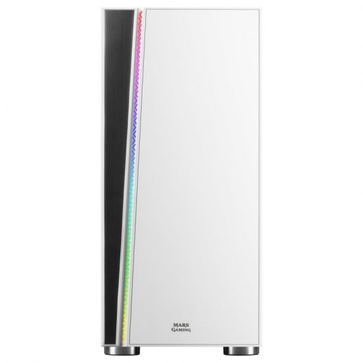 Mars Gaming MC8 Cristal Templado USB 3.1 Blanca