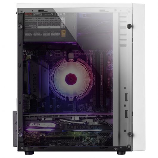 Mars Gaming MCM USB 3.0 con Ventana Blanca