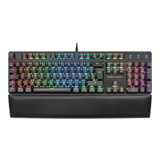 Mars Gaming MK5 Teclado Mecánico Gaming RGB Switch Marrón