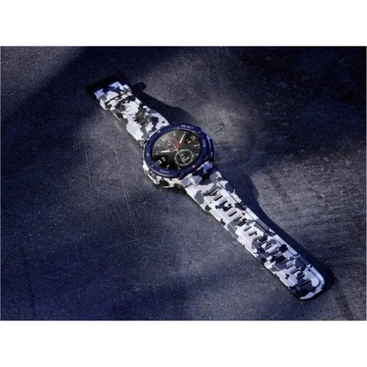 Amazfit T-Rex Bluetooth GPS 48mm AMOLED Verde Camuflado Resistência à Água 5ATM