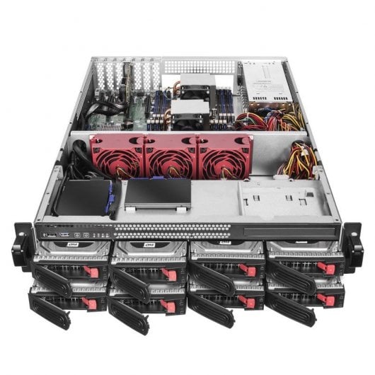 Silverstone SST-RM22-308 Chassis de Armazenamento com Montagem em Rack 2U de 8 Baías
