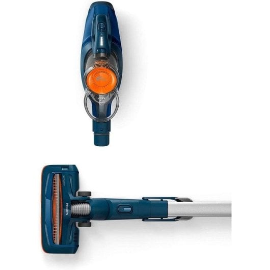 Aspirador sem Fio Philips SpeedPro 21.6V 800W 40min Filtro Lavável Depósito 0.4L