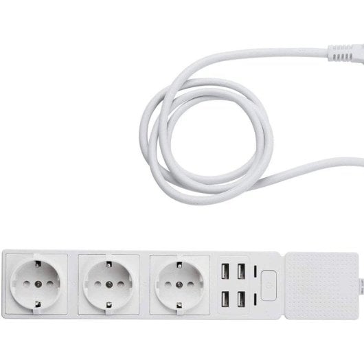 Edimax Regleta inteligente WiFi 3 Tomas + 4 USB