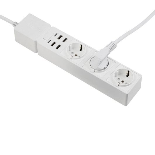 Edimax Regleta inteligente WiFi 3 Tomas + 4 USB
