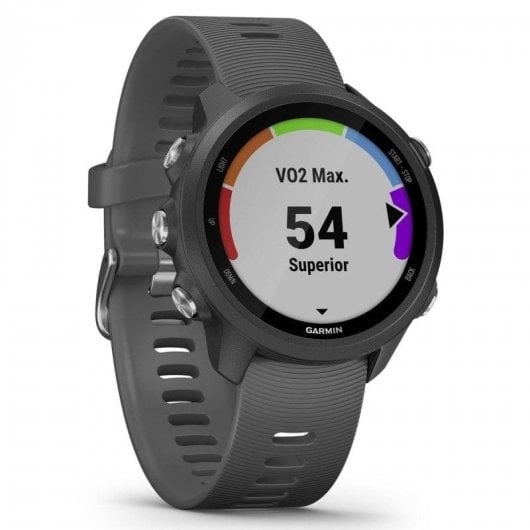 Garmin Forerunner 245 GPS Bluetooth 42,3mm M Gris Écran Couleur Étanche 5 ATM Pulsomètre SpO2