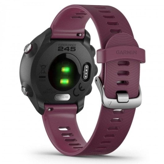 Garmin Forerunner 245 Bluetooth GPS 42mm MIP Bordeaux 5ATM Pulsómetro SpO2