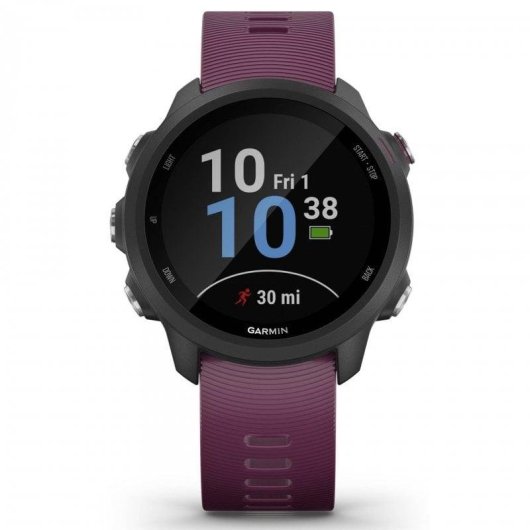 Garmin Forerunner 245 Bluetooth GPS 42mm MIP Bordeaux 5ATM Pulsómetro SpO2