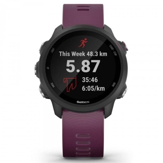 Garmin Forerunner 245 Bluetooth GPS 42mm MIP Bordeaux 5ATM Pulsómetro SpO2