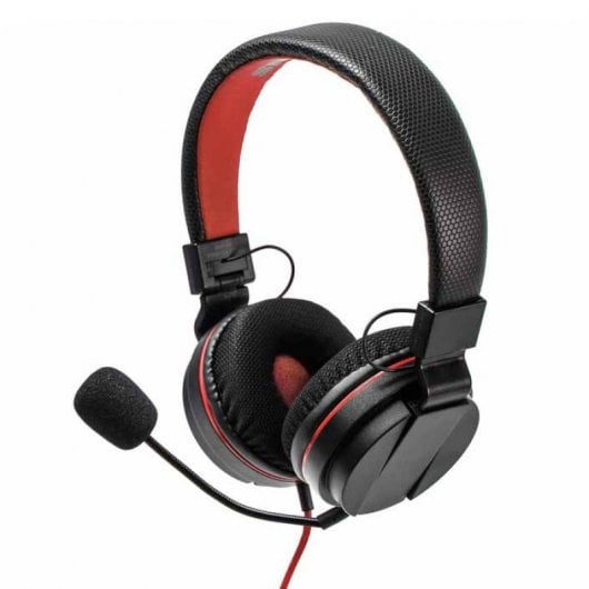 Snakebyte Gamer:Kit S Kopfhörer Kabelgebunden Kopfband Gaming Schwarz, Rot