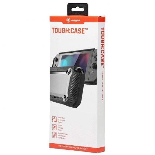 Snakebyte Carcasa Rígida Negra para Nintendo Switch