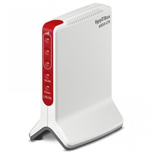 FRITZ!Box Box 6820 LTE International router wireless Gigabit Ethernet Banda singola (2.4 GHz) 4G Rosso, Bianco