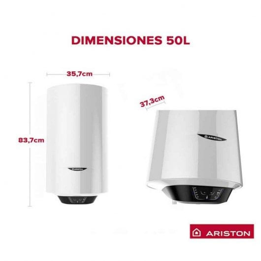 Ariston PRO Eco Slim Termo Eléctrico Vertical 50L B