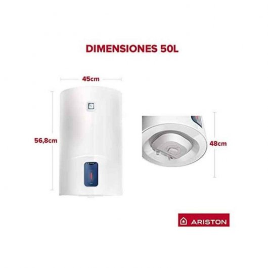 Ariston Lydos R Termo Eléctrico Vertical 50L C