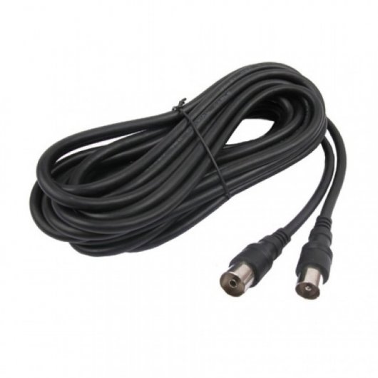 Axil Cable Coaxial Prolongador de Antena 5m Negro