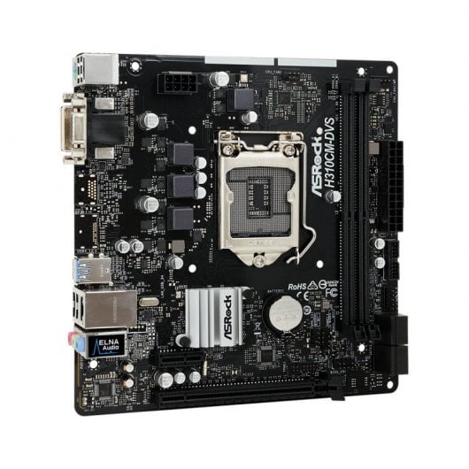 H310cm dvs asrock нет изображения