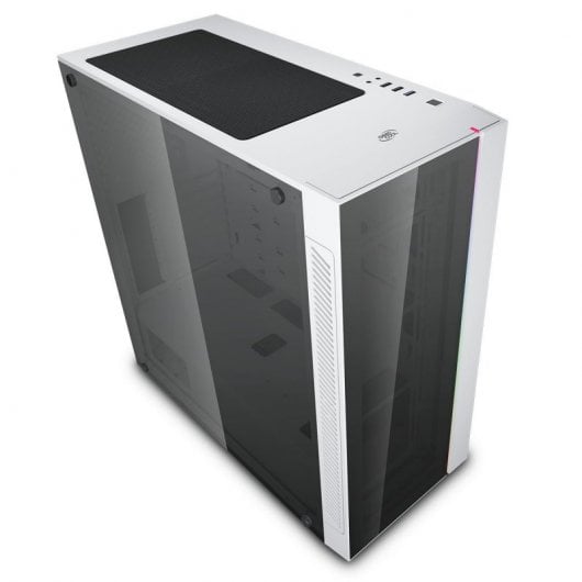 DeepCool Matrexx 55 V3 ADD-RGB 3F Verre Trempé USB 3.0 Blanc