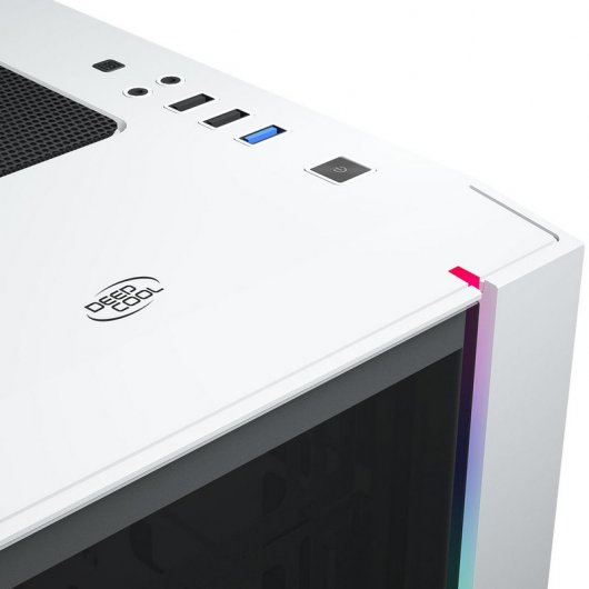 DeepCool Matrexx 55 V3 ADD-RGB Cristal Templado USB 3.0 ARGB Blanca