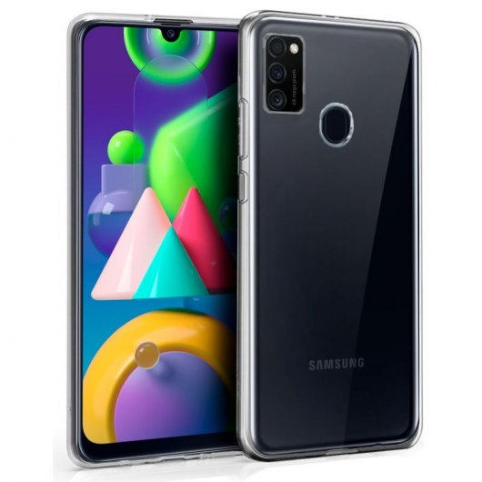 Cool Funda Silicona Transparente para Samsung Galaxy M21