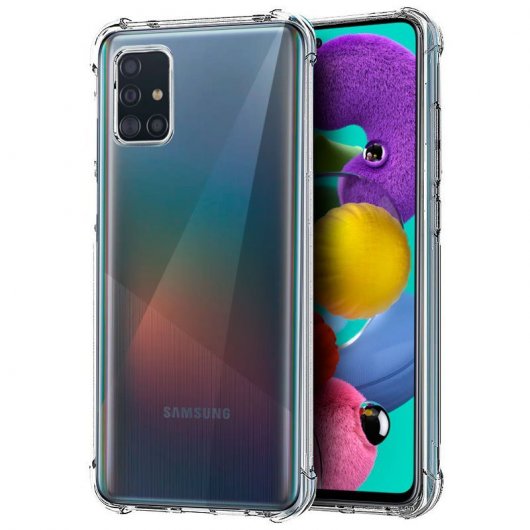 Cool Funda Silicona AntiShock Transparente para Samsung Galaxy A51