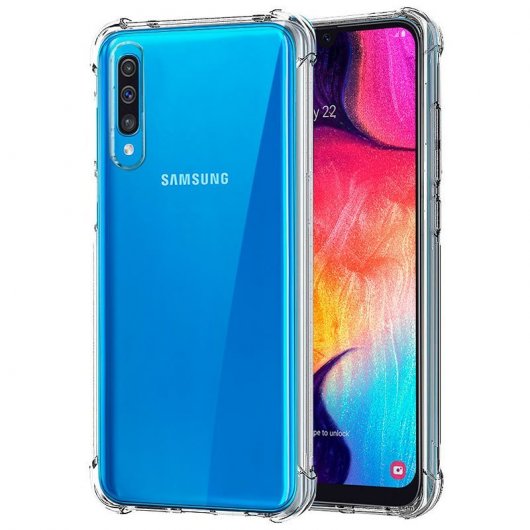 Cool Capa de Silicone AntiShock Transparente para Samsung Galaxy A50 / A30s