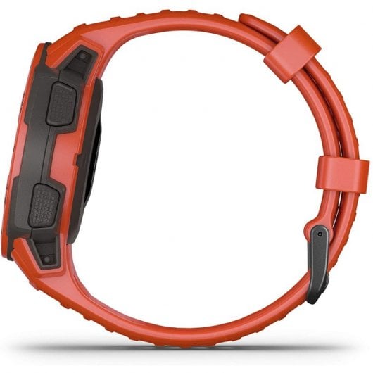 Garmin Instinct Solar Smartwatch Rojo