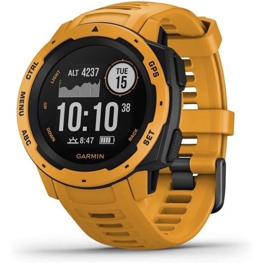 Garmin Instinct Solar Smartwatch Amarillo Ocre