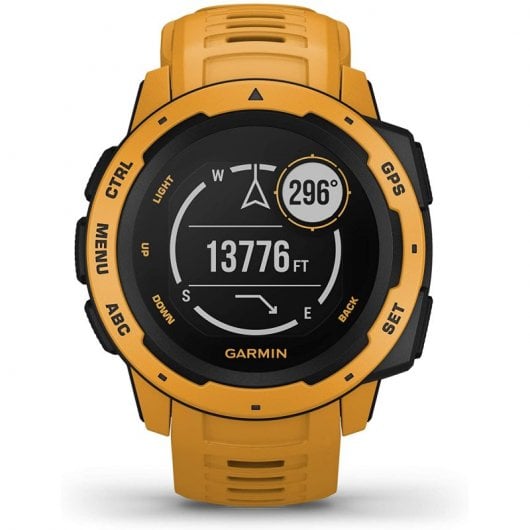 Garmin Instinct Solar Smartwatch Amarillo Ocre