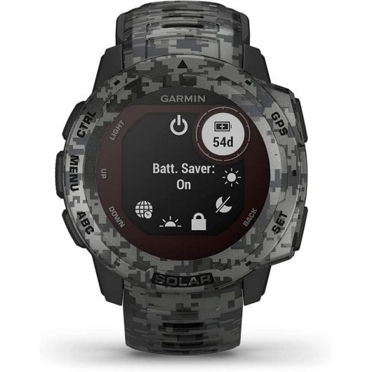 Garmin Instinct Solar Smartwatch Camo Grafito