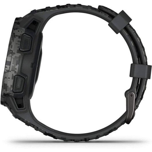Garmin Instinct Solar Camo Edition GPS 45mm MIP Camouflage M/L Étanche 100m Pulsomètre SpO2