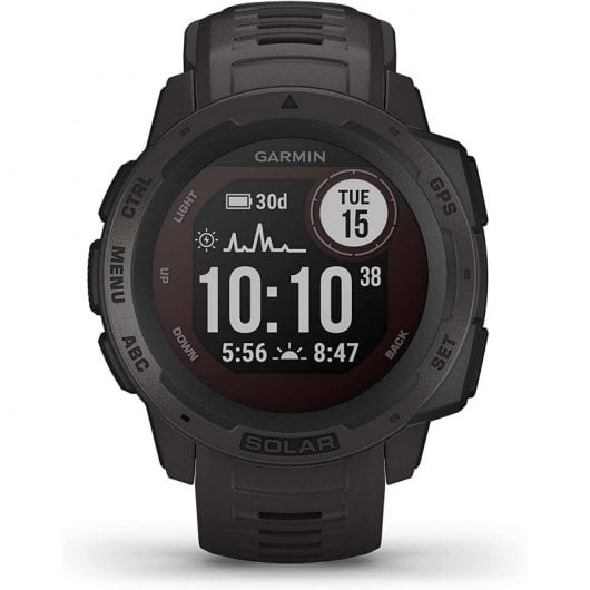 Garmin Instinct Solar Smartwatch Grafito