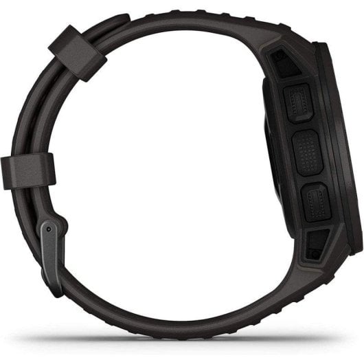 Garmin Instinct Solar GPS 45mm MIP Graphite M Étanche 100m Pulsomètre SpO2 Altimètre