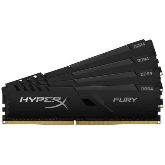 Kingston HyperX Fury Black 64GB DDR4 2666MHz PC4-21300 4x16GB CL16
