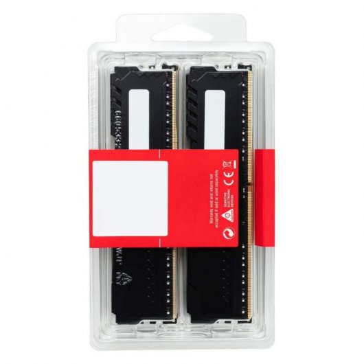 Kingston HyperX Fury Black 64GB DDR4 2666MHz PC4-21300 4x16GB CL16