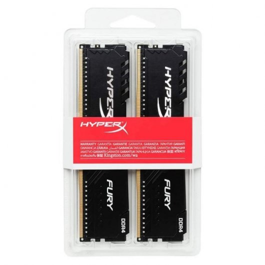 Kingston HyperX Fury Black DDR4 3200MHz PC4-25600 32GB 2x16GB CL16