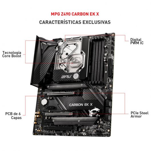 MSI MPG Z490 Carbon EK