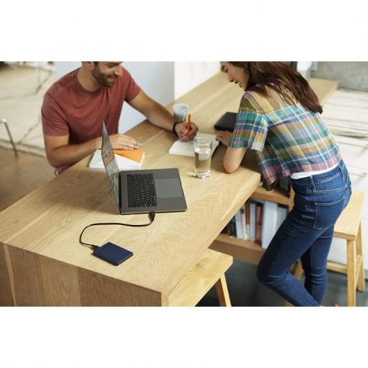 WD My Passport 5 TB, 2,5 Zoll, USB 3.1, blau