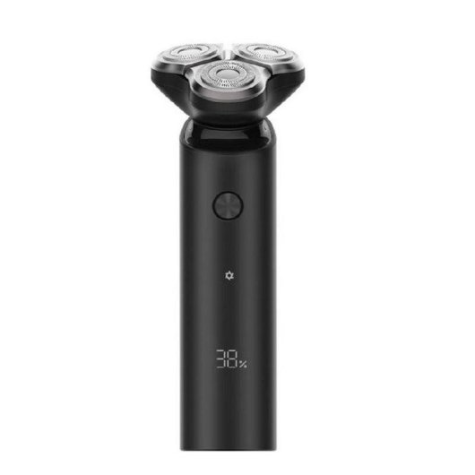 Máquina de Barbear Facial Xiaomi Mi Electric Shaver S500 Recarregável 60min Seco e Molhado 3 Lâminas Cabeças Flexíveis