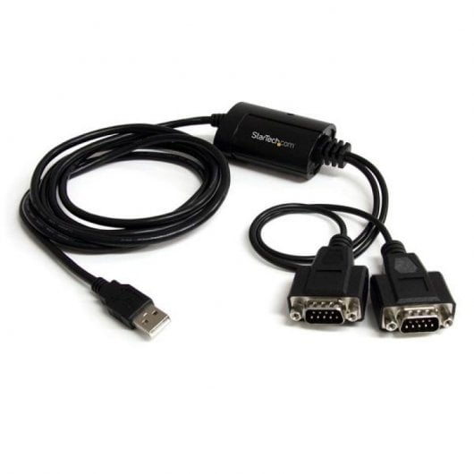 StarTech.com ICUSB2322F Serien-Kabel Schwarz 2,1 m USB 2.0 A 2 x DB-9