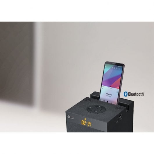 LG RK1D Torre de Sonido Bluetooth con Radio FM/USB/Bass Refflex 60W