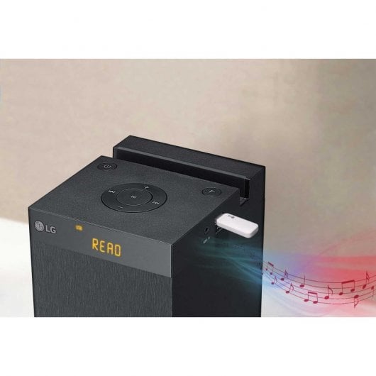 LG RK1D Torre de Sonido Bluetooth con Radio FM/USB/Bass Refflex 60W
