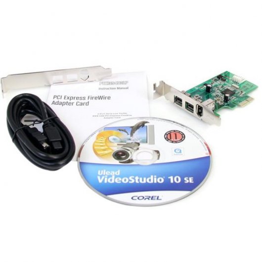 StarTech PEX1394B3LP Tarjeta PCI Express 3x FireWire