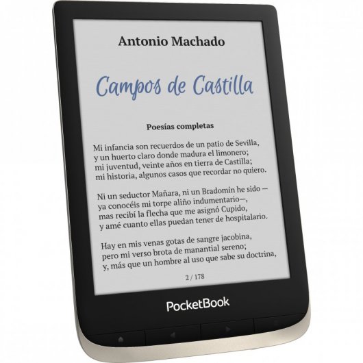PocketBook Color eReader 6" 16GB Wifi Moon Silver