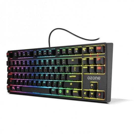 Ozone Battle Royale Teclado Mecánico Gaming Retroiluminado Switch Red Cherry MX
