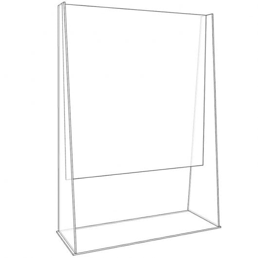 Environ appAPSSTAND Écran de protection en méthacrylate transparent 1100x800mm