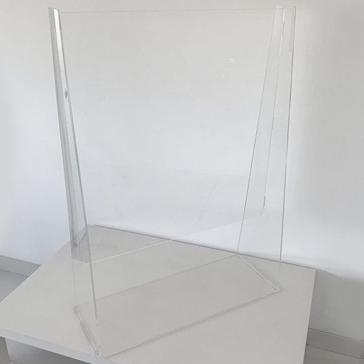 Environ appAPSSTAND Écran de protection en méthacrylate transparent 1100x800mm
