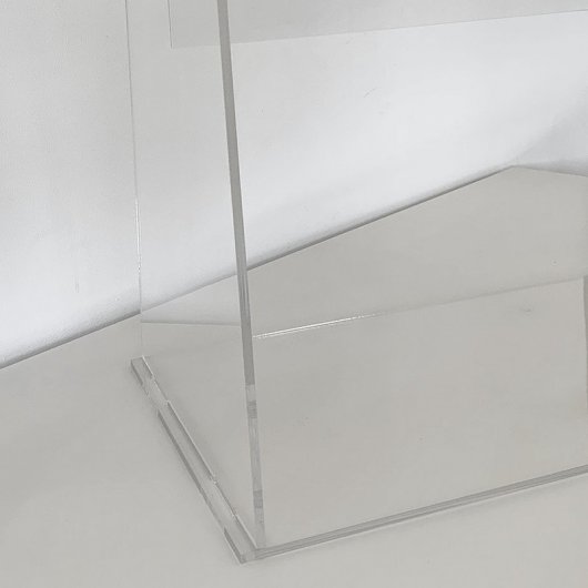 Environ appAPSSTAND Écran de protection en méthacrylate transparent 1100x800mm
