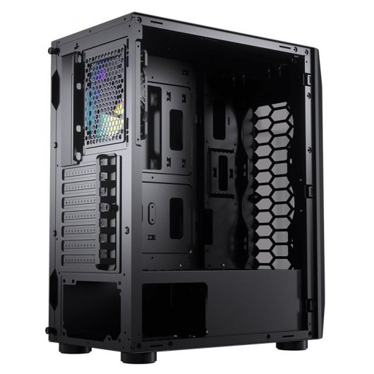 Cougar MX410-T ARGB Cristal Templado USB 3.0 Negra