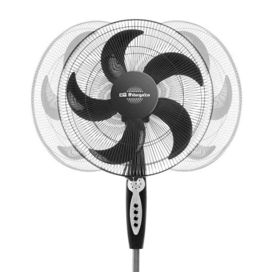 Ventoinha de Pé Orbegozo SF 0249 60W 40cm 3 Velocidades Comando Temporizador