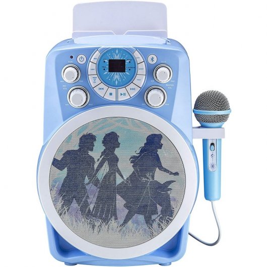 KIDdesigns Frozen 2 Altavoz Karaoke Bluetooth con Micrófono